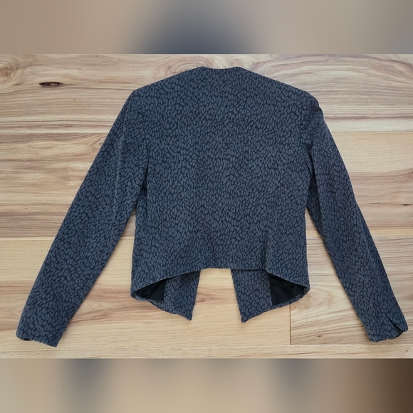 0 - Banana Republic Black and Gray Patterned Jacket - Picture 2 of 4